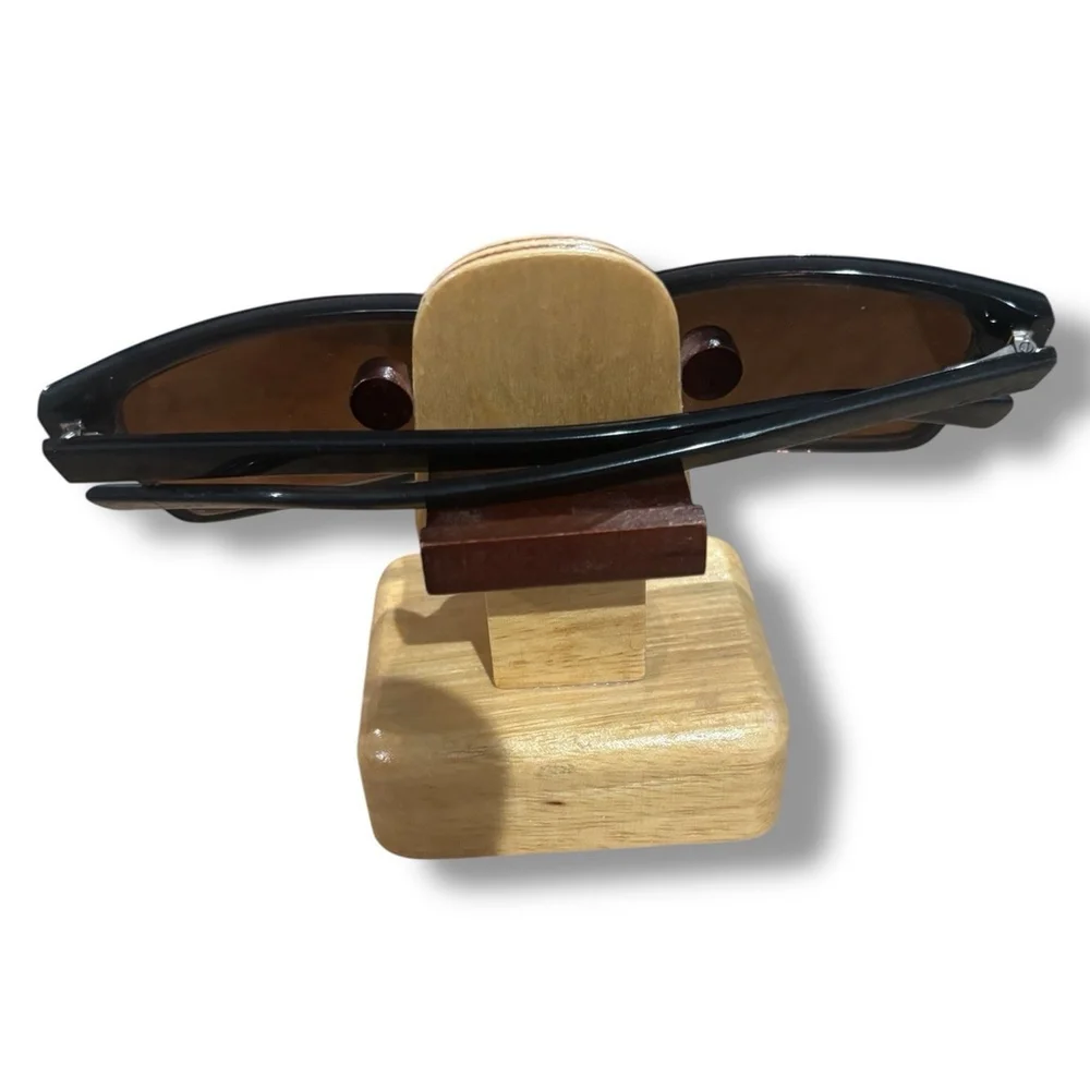 Handmade Wooden Monkey 3D Eyeglass Holder, Eyeglass Stand, Two Tone Monkey
